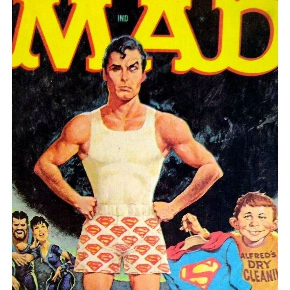 MAD Magazine Oct 1981 #226 Superman II Movie Spoofs Parody Too Close For Comfort